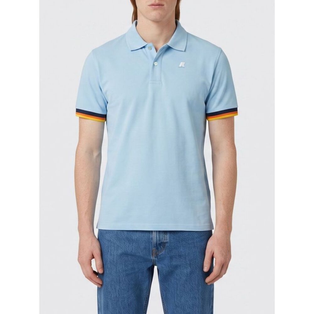 K-Way Polo Shirt Men Blue 3